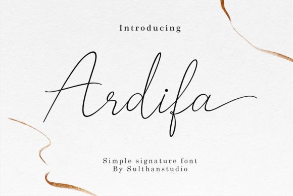 Ardifa: The Modern Handwriting Font for Creative Projects