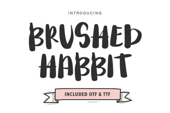 Brushed Habit: Unleash Raw Energy in Your Design Projects