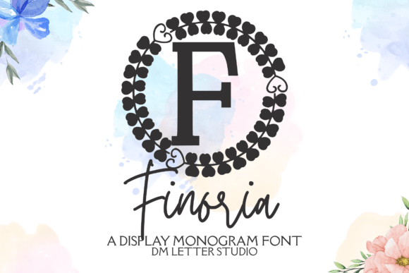 Finoria Monogram: Elegant Typography for Timeless Branding