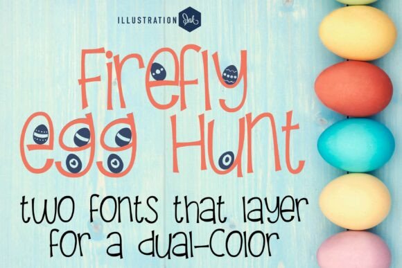 Firefly Egg Hunt: A Whimsical Font for Modern Design