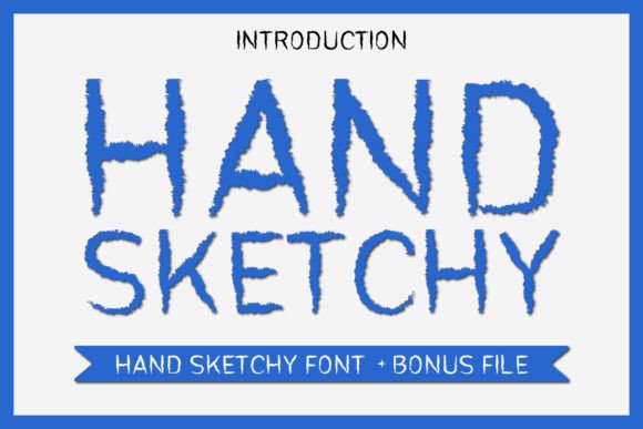 Hand Sketchy: A Vibrant Color Font for Creative Projects