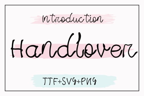 Handlover: Elevate Your Design with Whimsical Color Typography