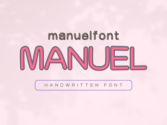 Manuel: A Bold Handwritten Font for Impactful Design