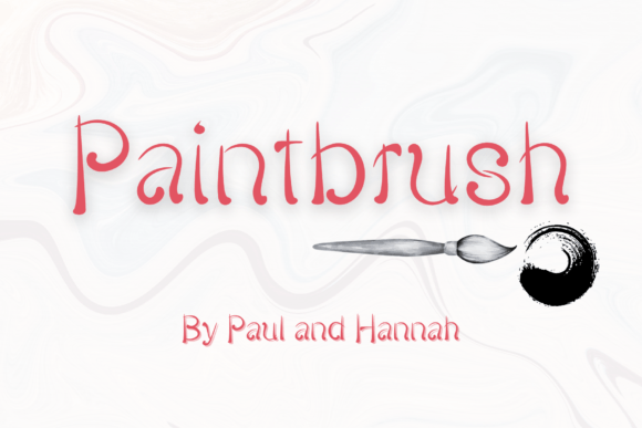 Paintbrush Font: Infusing Authentic Artistry into Modern Design