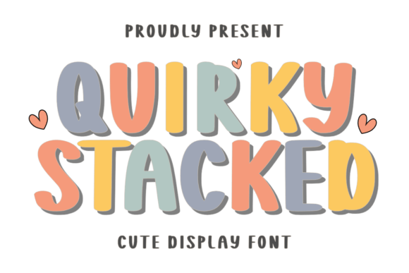 Quirky Stacked: Inject Joyful Energy into Your Designs