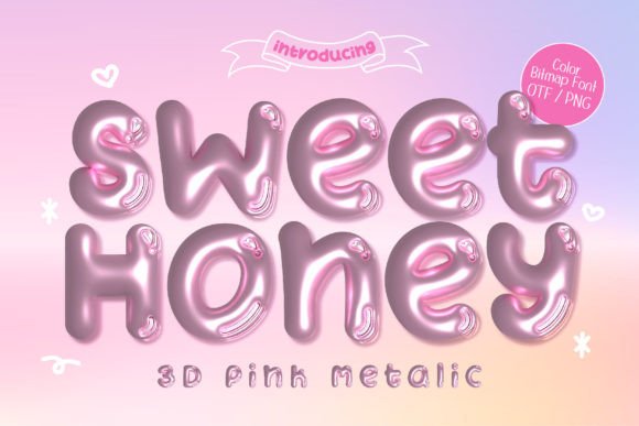 Sweet Honey 3D Pink Metallic: A Modern Design Evolution