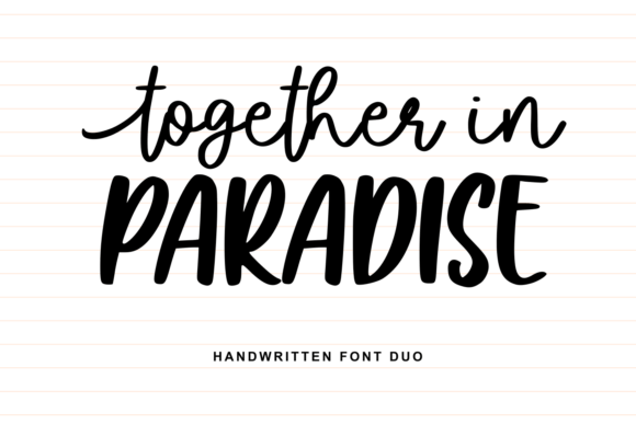 Together in Paradise Duo: Crafting Warmth & Visual Harmony