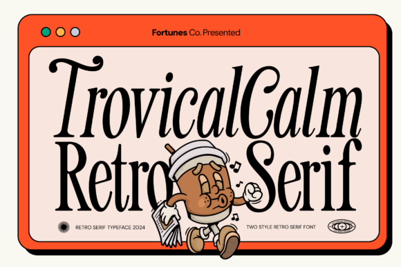 Tropical Calm: Retro Design with a Modern Edge